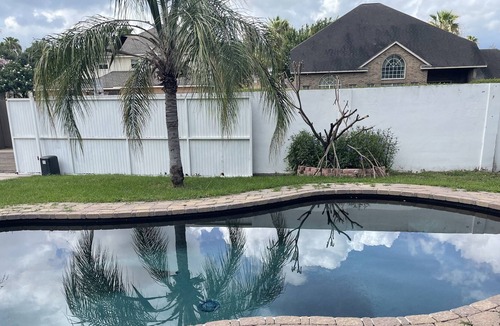 Mission House | pool house