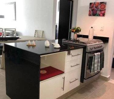 Puerto Juarez Apartment | Precioso Depto equipado 5 pers, playa del carmen