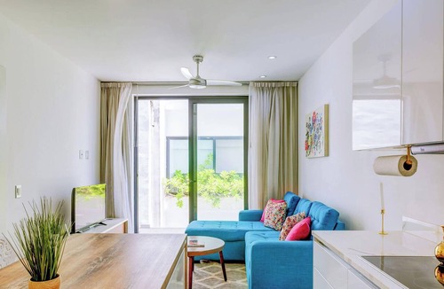 Zazil-ha Condo | Premium Location Steps to 5th | Rooftop Pool & BBQ