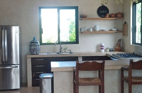 El Pescadero Cottage | Private Casita 2 Blocks to Pacific Tub Fire Pit Fenced Pets Welcome
