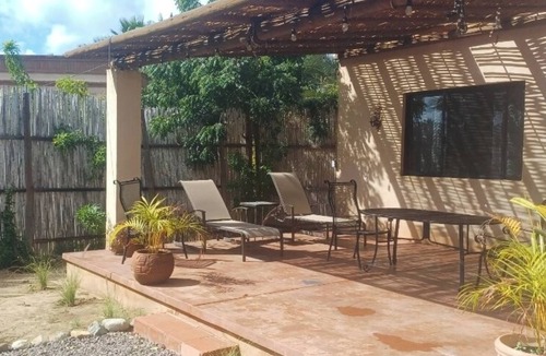 El Pescadero Cottage | Private Casita 2 Blocks to Pacific Tub Fire Pit Fenced Pets Welcome