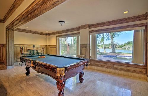 Harlingen House | Private Pool: Lakefront Harlingen Home