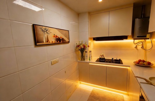 Midong District Apartment | PS5/OLED TV/Exbition Center/EV charging parking place/dishwasher/hot tub/washer
