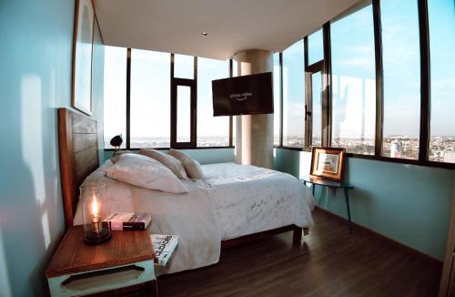 Puebla Apartment | Puebla Skyline - Luxury Volcano View Apartment 1802
