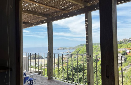 San Agustinillo Apartment | Queen Ocean View Suite at La Joya San Agustinillo