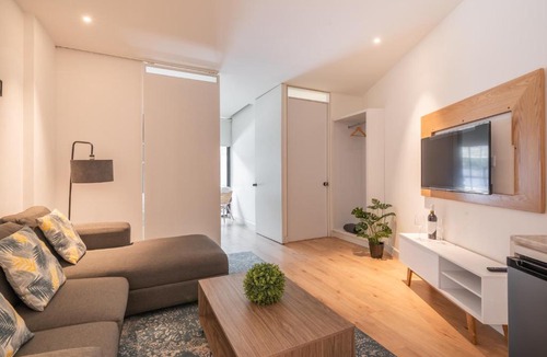 Tlalpan Hotel | Quiet Stylish Studio, Smart TV, Six Flags 1k