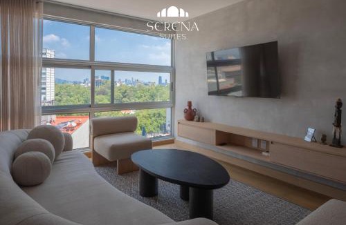 Hipodromo Apartment | Radiant Rooftop Apartment in Central Condesa with AC & Pool