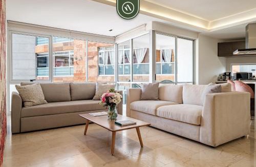 Anahuac Apartment | Redesigned 1BR Condo in Polanco - Pool Gym & Padel