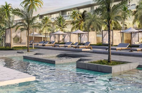 Punta Sam Hotel | Relaxing Beach Escape! Pool, Hot Tub, Private Marina & Onsite Dining!