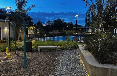 Guadalupe Apartment | Resort Condo Near the World Cup Stadium | Pool, BBQ, and Balcony