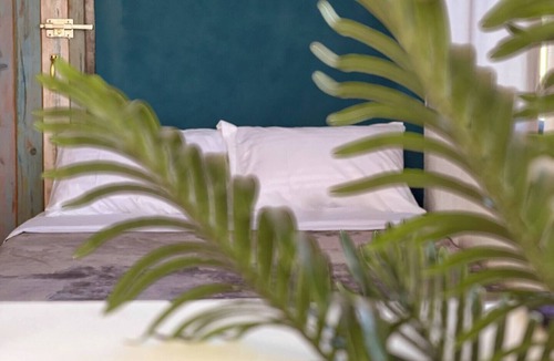 Luis Jimenez Figueroa Apartment | Resting corner with panoramic view of Oaxaca