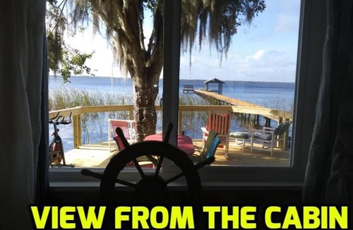 St. Augustine Cabin | ~ ROMANTIC CABIN & HOUSE Sleeps 6 ~ ST. JOHN’S RIVER~ Bring Kayaks!