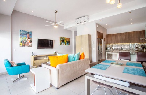 Emiliano Zapata Condo | Romantic Zone 1BR | Walk to Beach + Balcony Views