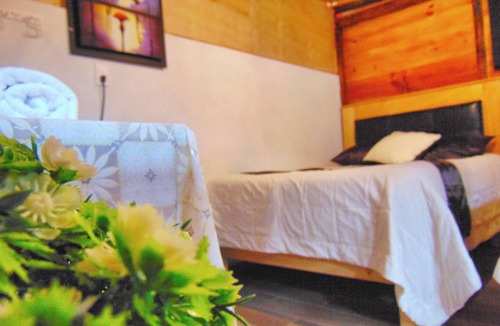 Zacatlan House | Room-nice Quadruple Cabin Equipped And V
