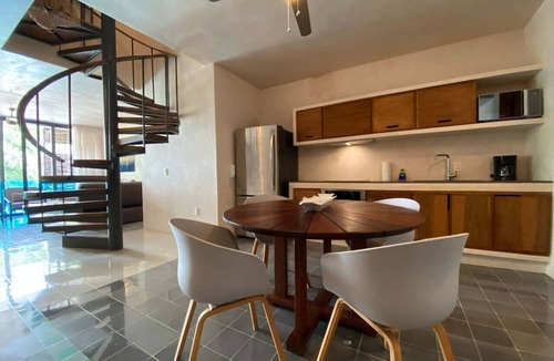 Zazil-ha Apartment | Sabor a Miel : Duplex near beach with pool & gym