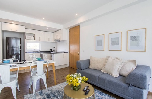 Santa Fe Apartment | Santa Fe Luxury Indoor Pool W/Amazing City View