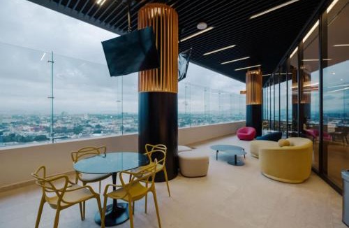 Cuauhtemoc Apartment | SKYTOWN STUDIO- Pool-Sauna-Jacuzzy-Gym