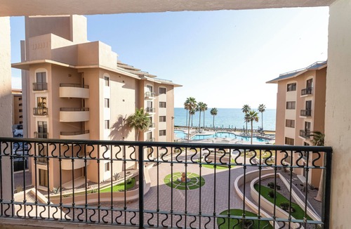 Sandy Beach Condo | Sonoran Spa N305 - 1 BR Next to the Pool, High Speed Wi-Fi - Beachfront Upper Floor Luxury Condo