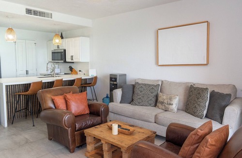 Sandy Beach Condo | Sonoran Spa N807 - 1 BR Next to the Pool, High Speed Wi-Fi - Beachfront Upper Floor Luxury Condo