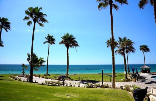Sandy Beach Resort | Sonoran Sun, SE 105 Two bed two bath, ground floor ocean front and pool side