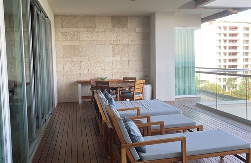 Nuevo Vallarta Apartment | Spacious 3-bedroom apartment with Spa room, WiFi in fabulous Nuevo Vallarta