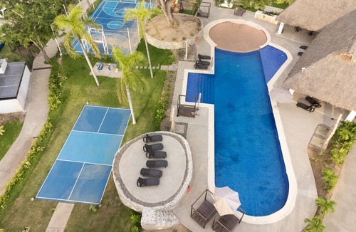 Nuevo Vallarta House | Spacious 5-bedroom townhome in serene Tondoroque with AC