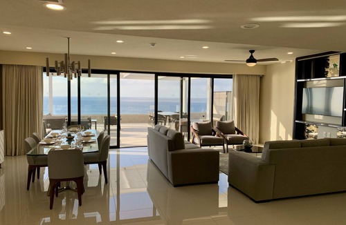 San Jose del Cabo Condo | Spectacular 3 bedroom PH condo with massive terrace and panoramic ocean views .