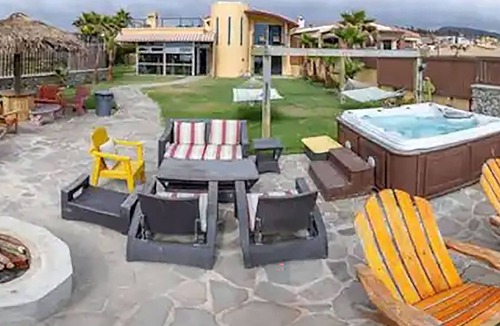 Primo Tapia House | Spectacular 8000 sq. ft. Oceanfront Estate, Sleeps 24 Pool, Jacuzzi, Fast Pass