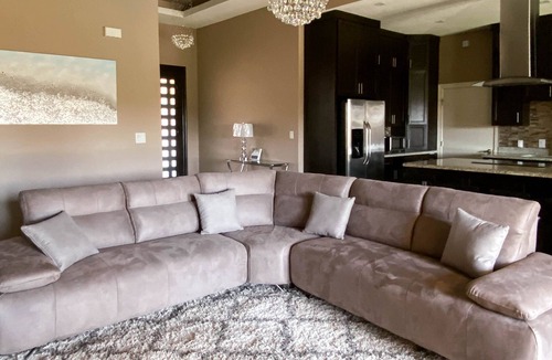 Brownsville House | Stately Retreat | Modern Kitchen & Fenced Backyard Oasis | Patio, Pool, Grill