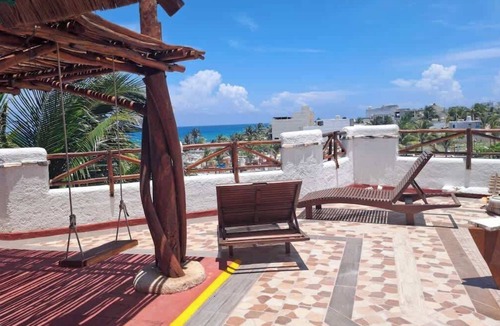 La Gloria Apartment | Studio for 5 - Isla Mujeres - Rooftop Ocean Views