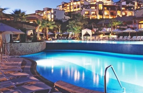 Paraiso Escondido Resort | Studio sleeps 4 Partial Kitchen with ac at The Pueblo Bonito Sunset Beach