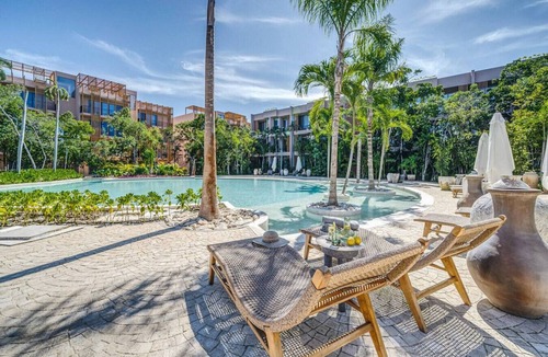 Zama Condo | Stunning Studio Tulum Jungle w/Pool Restaurant