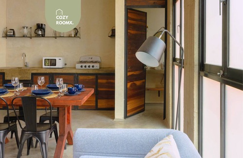 Jalatlaco Apartment | Style & Comfort A/C Loft + Terrace + Pets
