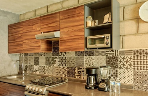 Downtown Guadalajara Apartment | Stylish Designer Loft w/Gym & Coworking | 2 BD | Tribu Colón