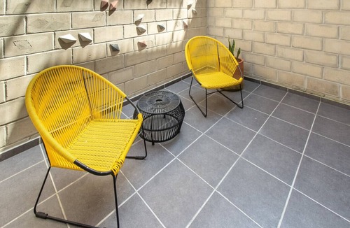 Downtown Guadalajara Apartment | Stylish Designer Loft w/Gym & Coworking | 2 BD | Tribu Colón