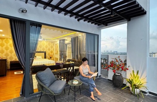 Linh Trung IEPZ Apartment | Super King bed, Jacuzzi, phòng đẹp rộng chill ở Thủ đức