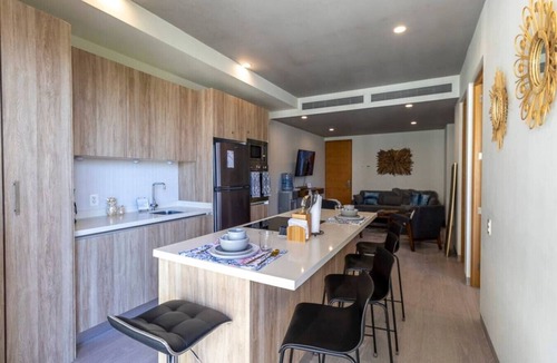 Zazil-ha Apartment | T Boat Ocean view by Blueplaya 1 block from beach