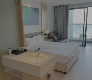 Khanh Hoa Apartment | The Arena Resort Beach Front View LightA-0441