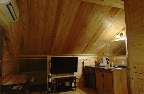 Enterprise Apartment | The Eagle's Nest. No Frills Private Studio. Clean, cheap, laundry, firepit/grill
