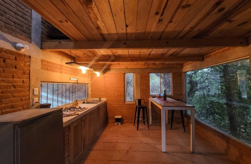 Santa Catarina Cabin | The Red Cabin at the Bottom of Tepoztlán's Forest