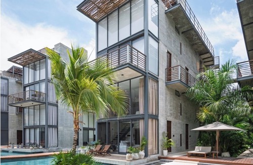 Zama Apartment | Tulum Incredible Loft 1 Bed Double Height Swim Up + Scooter + ATV + Bicycles