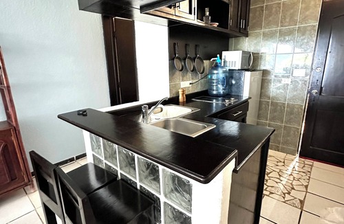 Puerto Juarez Apartment | Two-story oceanfront apartment with beautiful view