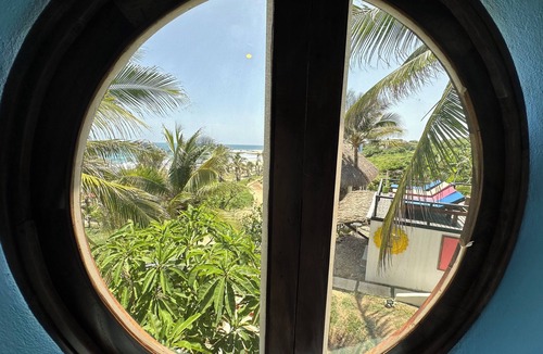 Tlachicon Villa | Two-story, two-bedroom oceanfront suite with private jacuzzis and full kitchen.