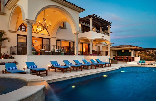Paraiso Escondido Villa | Ultra Luxe Pedregal Villa w/70ft Infinity Pool, Spa, Chef & Bartender, & Views