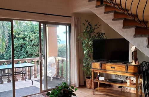 San Carlos Condo | Upscale Bahía Delfín Beach Condominium, one minute walk to the beach