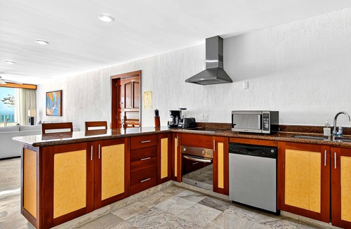 Conchas Chinas Apartment | Upscale bayview villa with hot tub, private terrace, pool & stylish interiors