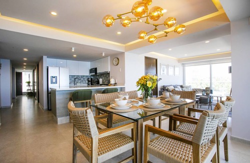 Las Glorias Condo | Upscale Corner Unit w/Large Wrap Around Balcony & Pools