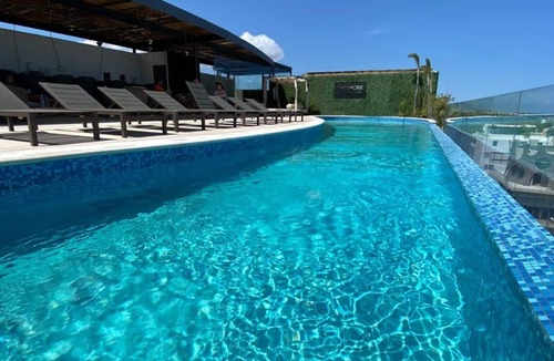 Zazil-ha Apartment | Urban Suites Infinity Pool with ocean views