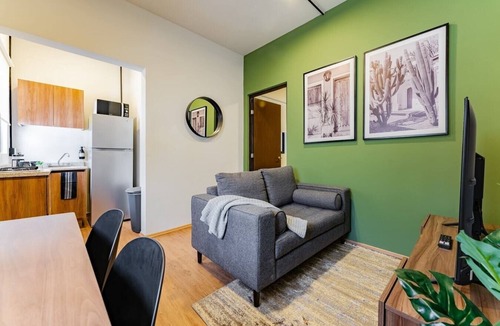 Miguel Hidalgo Apartment | VH | Nuevo Polanco depa + wifi and rooftop | 264