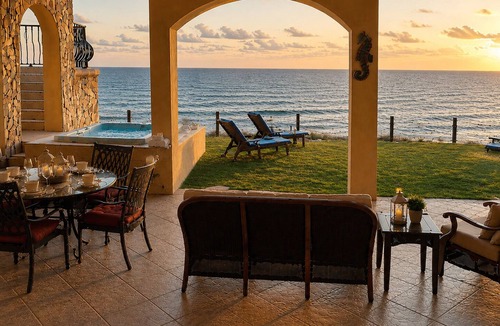 Puerto Penasco Villa | Villa Dos Sirenas Luxury Oceanfront Villa 5BR + Private Casita Sleeps 14
